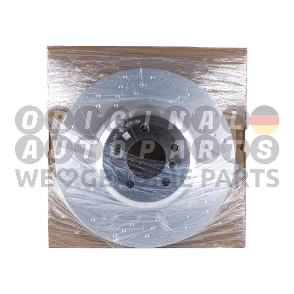 Genuine BMW M Performance Brake Disc Rotor front left or right 370x30mm 34106797603