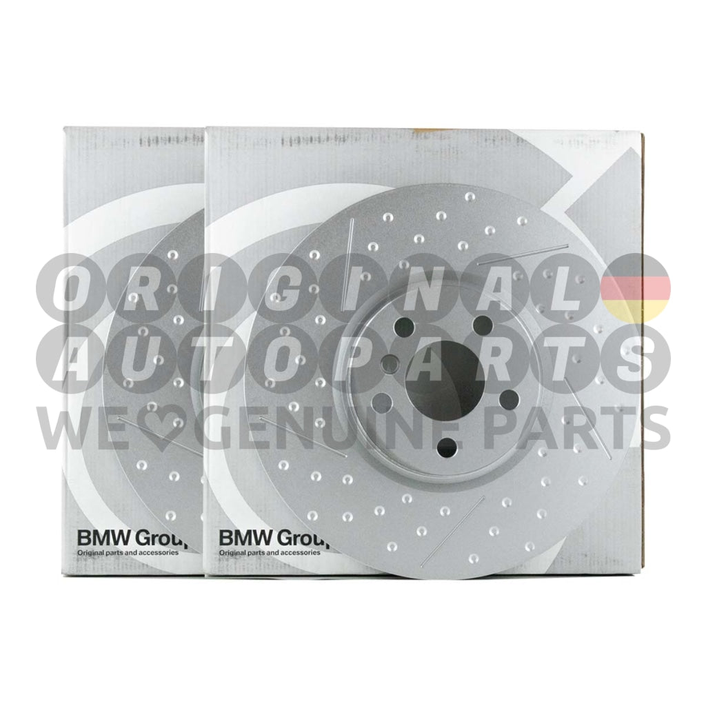 Genuine BMW MINI Brake Disc Rotor Set JCW front 335x30mm F54 F55 F56 F57 F60 34106864133