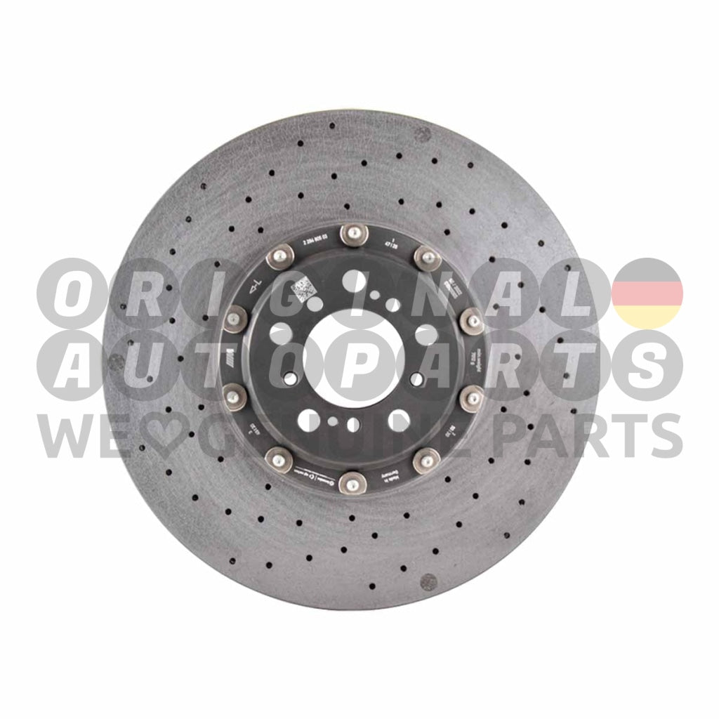 Genuine BMW Brake Disc Carbon Ceramic front right 400x38mm M3 F80 M4 F82 F83 34112284806