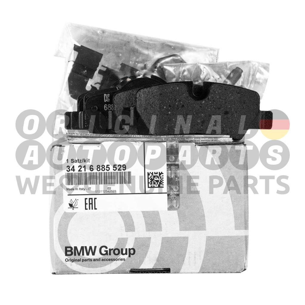 Genuine BMW MINI Brake Pads Set rear F55 F56 F57 34216885529
