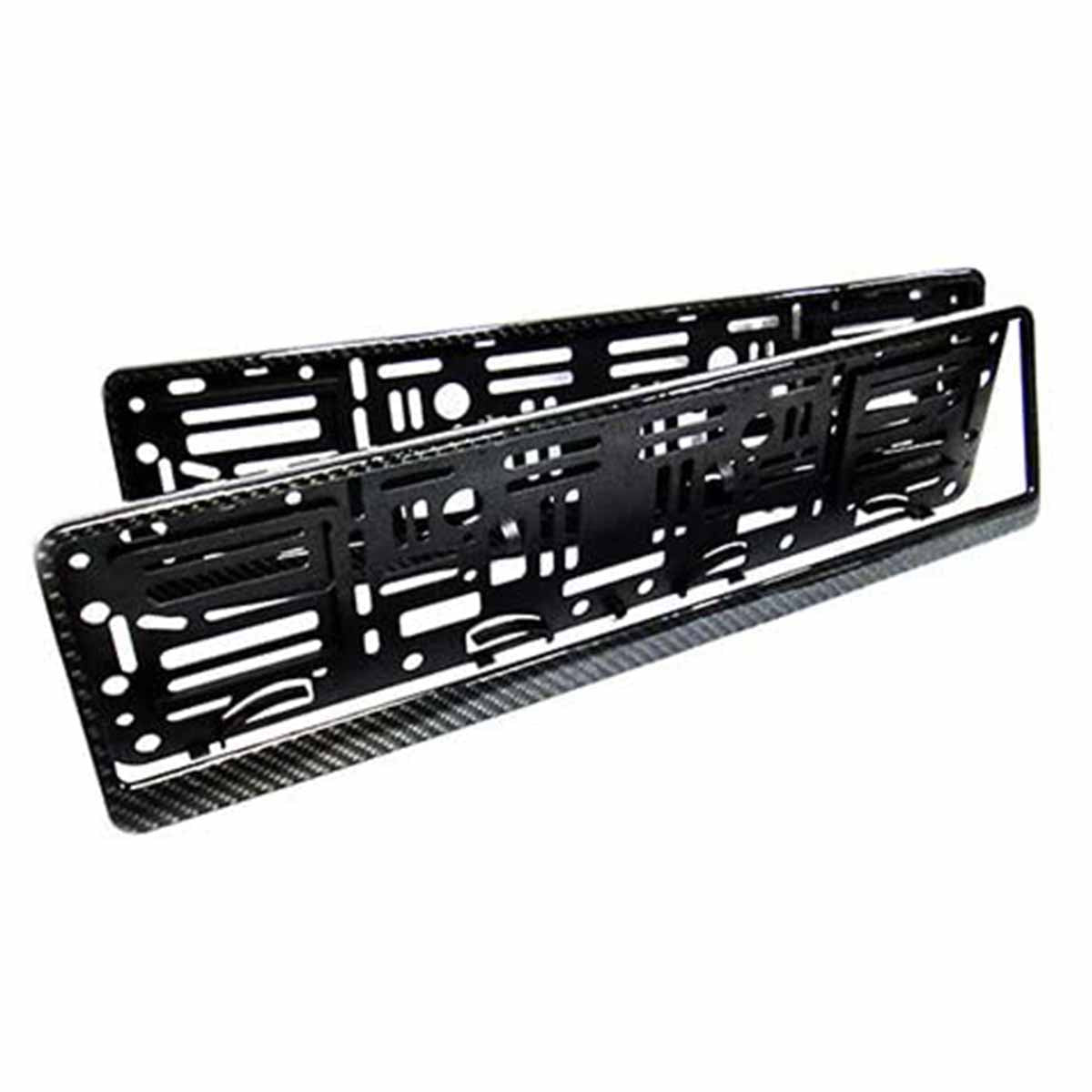 original-autoparts.com Carbon License Plate Set front and rear